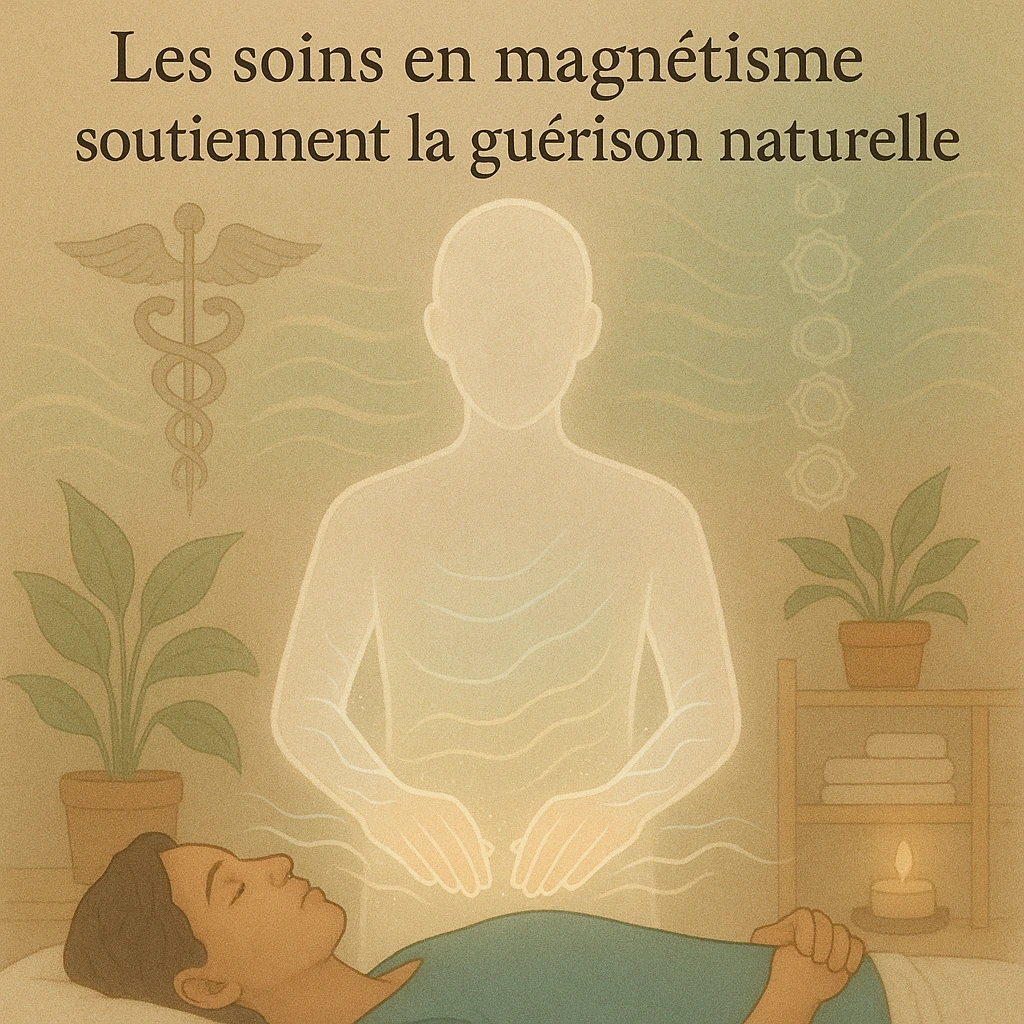 Les soins en magnétisme soutiennent la guérison naturelle